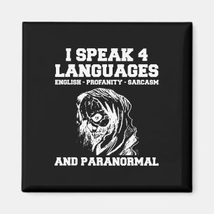 Funny Ghost Hunting Shirt Sarcastic Paranormal Gho Magnet