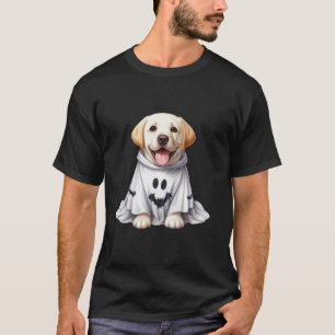 Funny Ghost Labrador Retriever Dog Lover Halloween T-Shirt