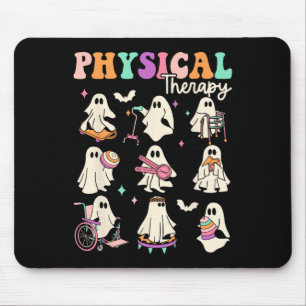 Funny Ghost Physical Therapy Pt Physical Therapist Mouse Mat