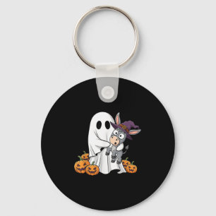 Funny Ghost Pumpkin Halloween Kids Mens Womens  Key Ring