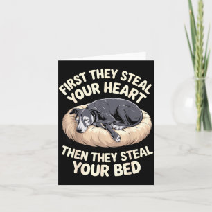 Funny Ghound Art For Men Women Kids Puppy Ghound L Card