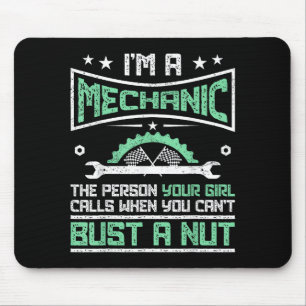 Funny Gift 4 Mechanics Adult Humour Gift Mouse Mat