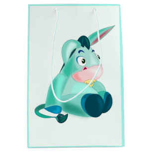 Funny Gift Bag with Baby Donkey - Customisable