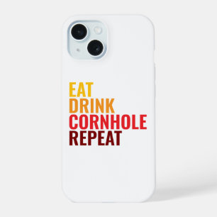 Funny Gift Cornhole Lover Colour Gradient iPhone 15 Case