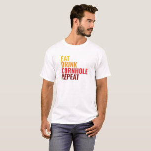 Funny Gift Cornhole Lover Colour Gradient T-Shirt