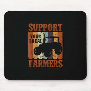 Funny Gift Farmer Chicken Farm Goat Farming Gift Mouse Mat