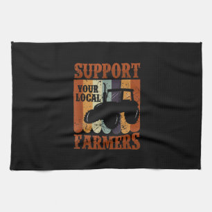 Funny Gift Farmer Chicken Farm Goat Farming Gift Tea Towel