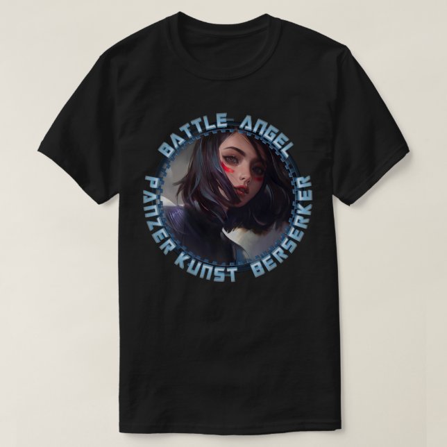 Funny Gift For Alita Battle Angel Gifts Music Fans T-Shirt (Design Front)