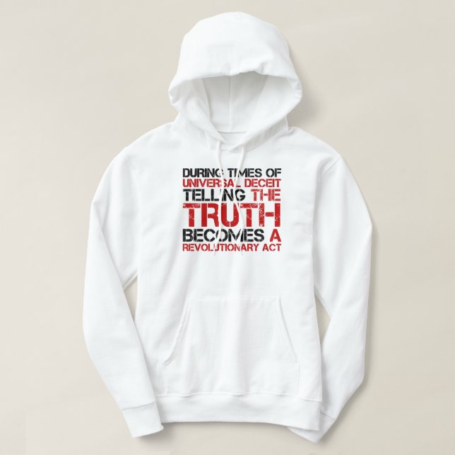 Funny Gift For Anti Government Christmas Holiday Hoodie (Design Front)