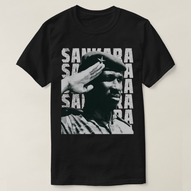 Funny Gift For Che Guevara Thomas Of Sankara Afric T-Shirt (Design Front)