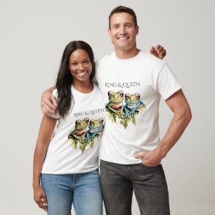 Funny Gift For Couple with Beautiful Cute Frogs T-Shirt