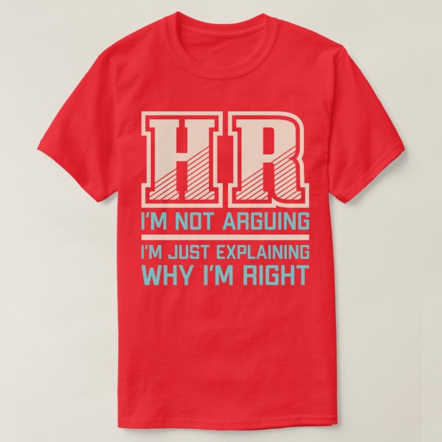 Funny Gift For HR Person Human Resources Worker Gi T-Shirt (Design Front)