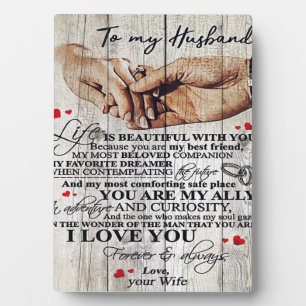 Funny Gift For Man   Funny Quotes To Husband   Plaque