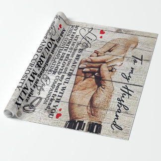 Funny Gift For Man | Funny Quotes To Husband | Wrapping Paper
