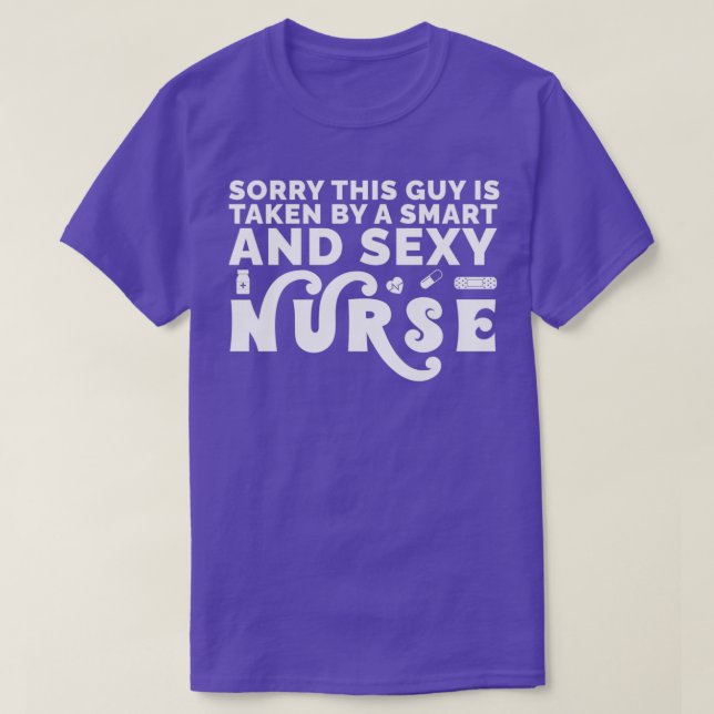 Funny gift for nurse boyfriend T-Shirt (Design Front)