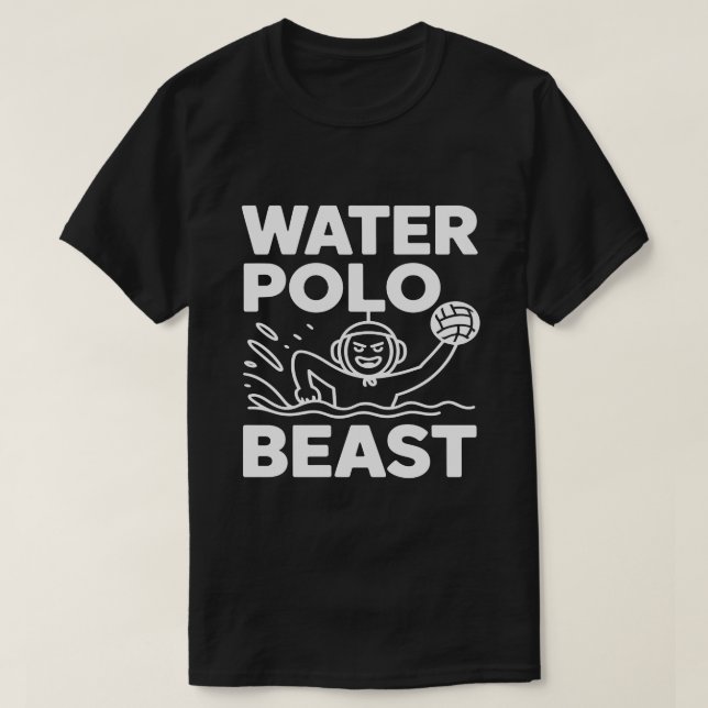 Funny Gift for Water Polo Beast (Design Front)