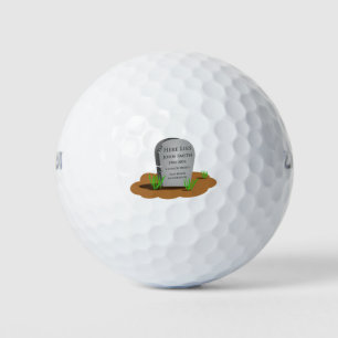 funny gift golf balls
