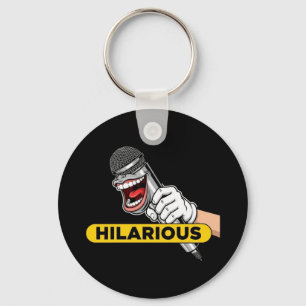 funny gift, humor, joke, hilarious, comedy T-Shirt Key Ring