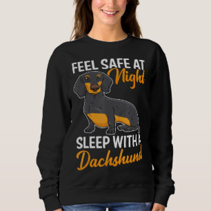Funny Gift Ideas For Dachshund Weiner Dog Moms Dad Sweatshirt