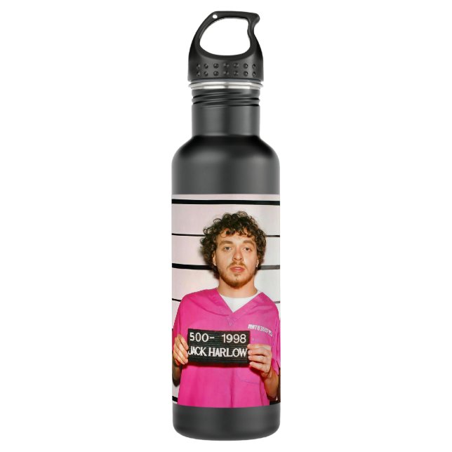 Funny Gift Jack Harlow Cute Gift 710 Ml Water Bottle (Front)