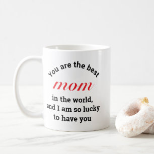 Funny  Gift Modern Typography Mothers Day Coffee Mug
