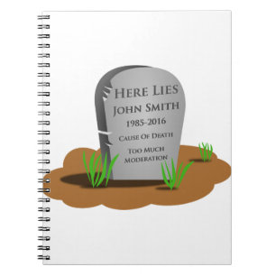 funny gift notebook