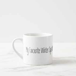 Funny Gift Quote My Favourite Winter Sport Mug