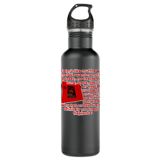 Funny Gift Red Dwarf - Talkie Toaster (No Smegging 710 Ml Water Bottle