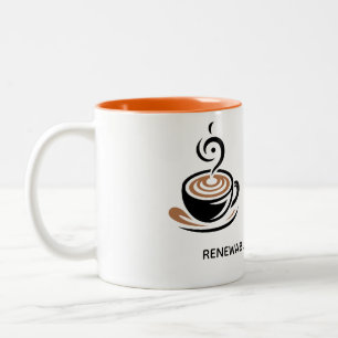 Funny gift Renewable Energy expert Two-Tone Coffee Mug