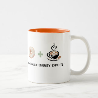 Funny gift Renewable Energy expert Two-Tone Coffee Mug