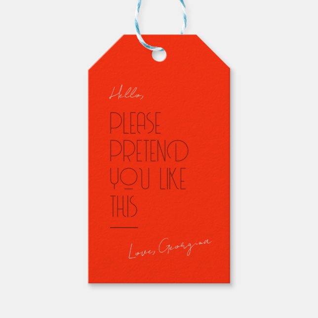 Funny Gift Tag (Front)