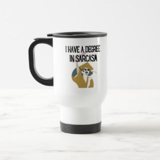 Funny Gift, Witty Humourous Gift, Graduation Gift Travel Mug