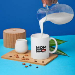 Funny giftful mom mode on – bold design coffee mug