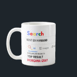 Funny Gifts BEST EX HUSBAND WIFE  Coffee Mug<br><div class="desc">The World's Best Personalised Customisable Search Engine Novelty Gag Gift Mug. Perfect for ANYONE (just add their name and award title) for ANY occasion. You can edit the text to make this award for the world's best, no.1, number 1, greatest, coolest, hottest, smartest, bestest, baddest, worst ... add whatever you...</div>