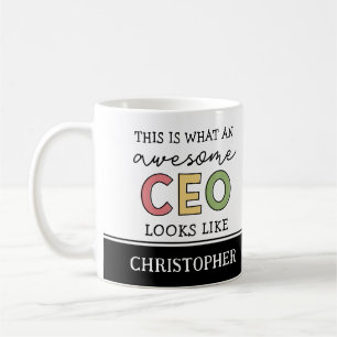 Funny Gifts for CEO   Awesome CEO Boss Gifts Coffee Mug
