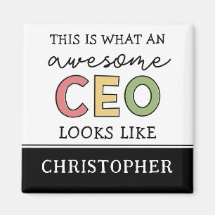 Funny Gifts for CEO   Awesome CEO Boss Gifts Magnet
