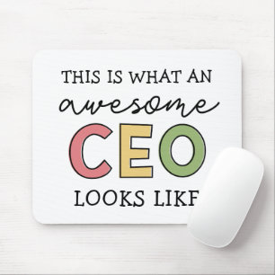 Funny Gifts for CEO   Awesome CEO Boss Gifts Mouse Mat