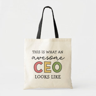 Funny Gifts for CEO   Awesome CEO Boss Gifts Tote Bag