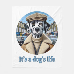funny gifts for dog lovers Classic T-Shirt Fleece Blanket