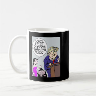 Funny Gifts For Donald Boris And Natasha Long Gift Coffee Mug
