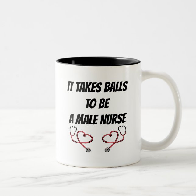 Funny Gifts For Male Nurse Birthday - Mugs (Right)