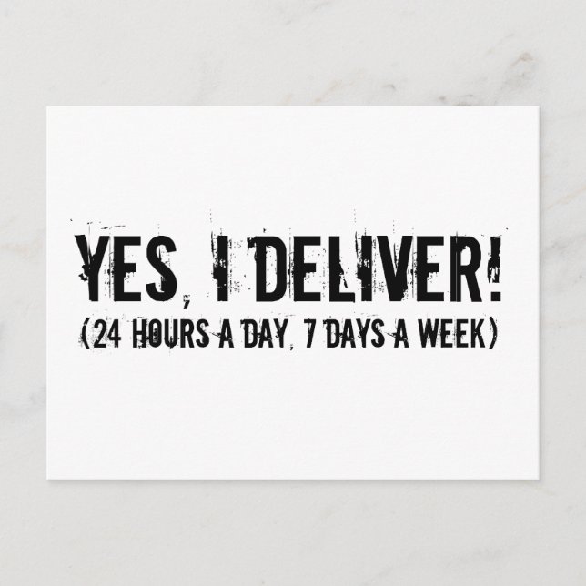 Funny Gifts for Obstetricians & Midwives Postcard (Front)