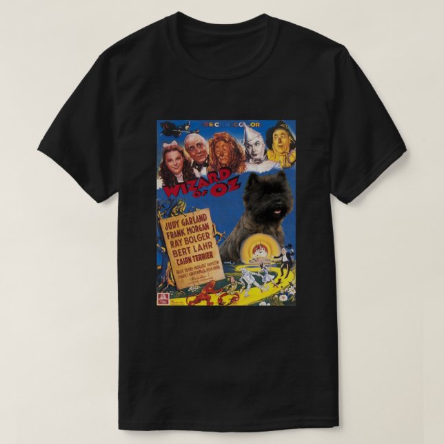 Funny Gifts For Wizard Of Oz Retro Vintage T-Shirt (Design Front)