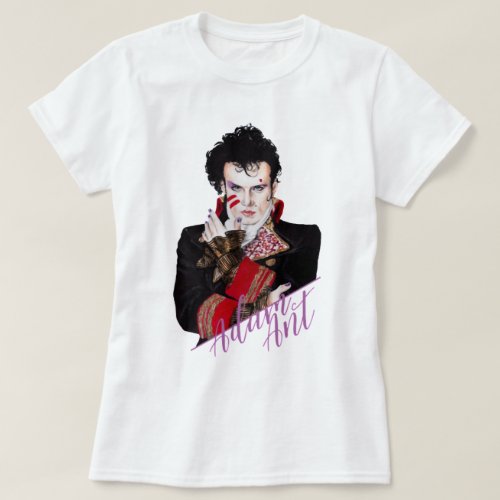Adam Ant Prince Charming T-shirt for Women, S to 3XL