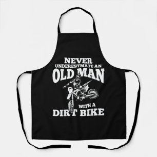 Funny Gifts Never Underestmate An Old Man With A D Apron
