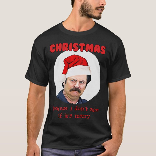 funny gifts ron swanson  T-Shirt (Front)
