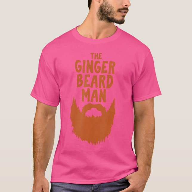 Funny Ginger Beard T-Shirt (Front)