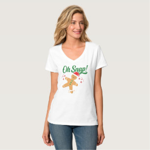Funny Gingerbread Christmas Shirt, Xmas Holidays T-Shirt