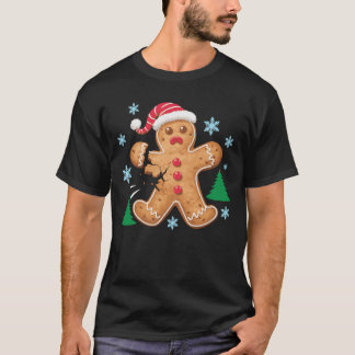 Funny Gingerbread Christmas Tree T-Shirt - Unisex