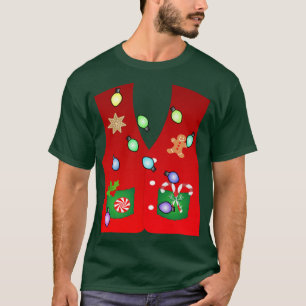 Funny gingerbread cookie ugly christmas sweater